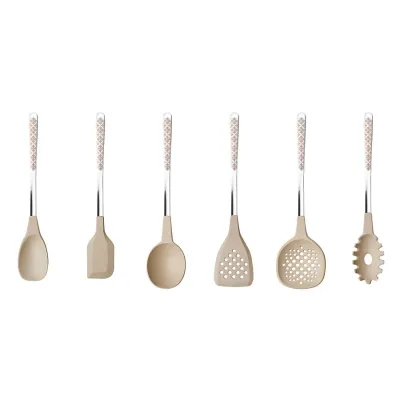 Optical Dove/Pink Flatware