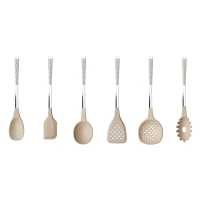 Optical Dove Set 4 Cheese Knives