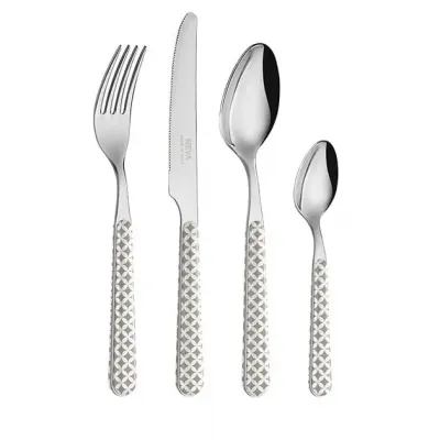 Optical Dove Set 4 Cheese Knives