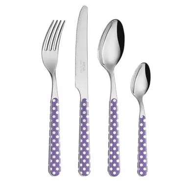 Dots Lilac Flatware