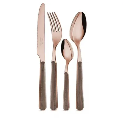 Legno Preziosa Copper Flatware