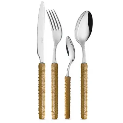 Rattan Beige Flatware