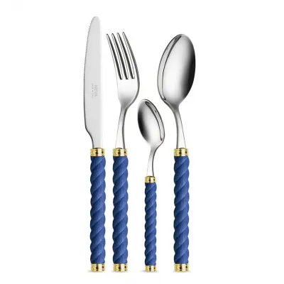 Corda (Rope) Blue Flatware