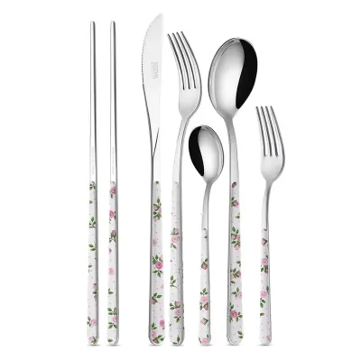 Roses 14015 Asian 2 Pairs Chopsticks In Gift Box
