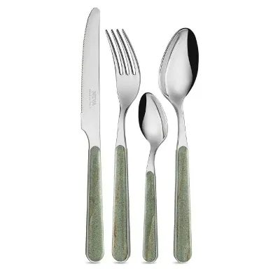 Pietra Sage Green Flatware
