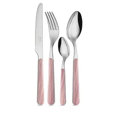 Legno Fir Pink Flatware