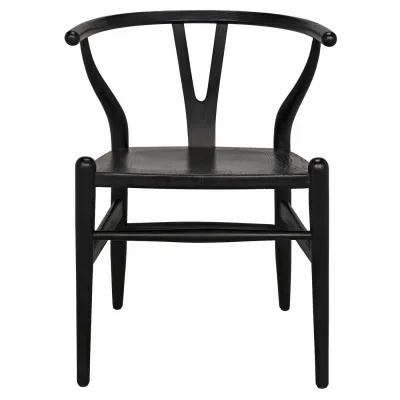 Zola Dining Chair, Charcoal Black