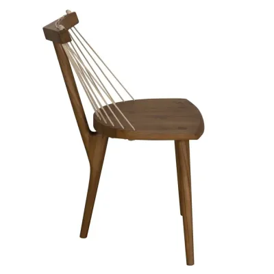 Lino Chair, Teak with Rope