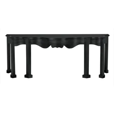 Estate Console Hand Rubbed Black