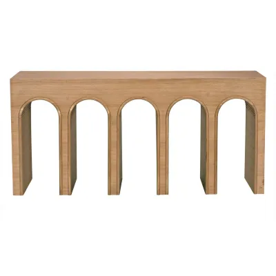 Enzo Console, White Oak