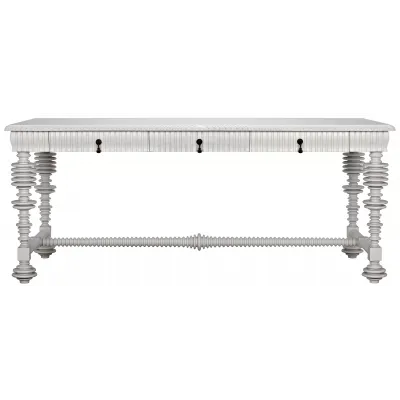 QS Portuguese Desk, Solid White