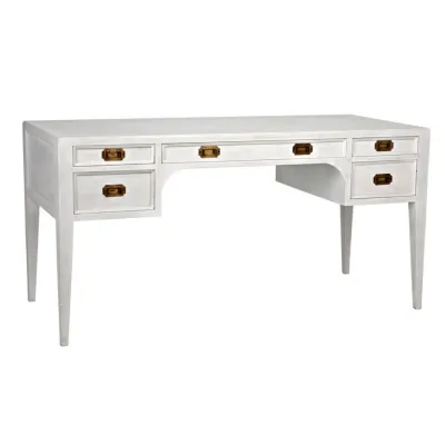 Africa Desk, White Wash