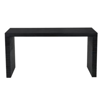 Manhattan Desk, Hand Rubbed Black