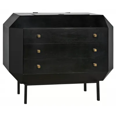 Rhiana Dresser, Hand Rubbed Black