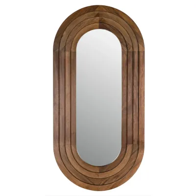 New Fuss Oval Mirror