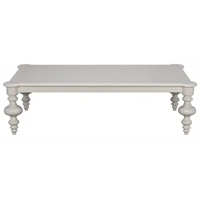 Graff Coffee Table, Solid White