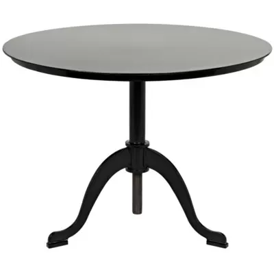 Calder Side Table, Black Metal