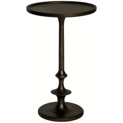 QS Terni Side Table, Cast Iron