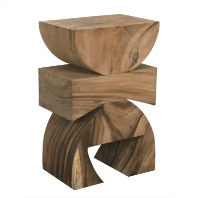 Monteiro Side Table, Stool