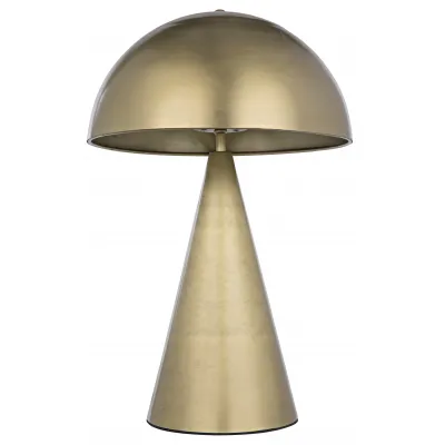 Skuba Table Lamp, Antique Brass