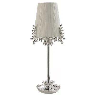 Table Lamp Silver Plated Bronze