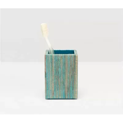 Bali Aqua Brush Holder Square Straight Water Hyacinth