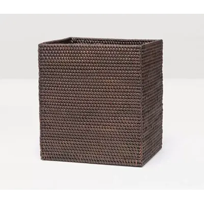 Dalton Coffee Wastebasket Rectangular Tapered Rattan