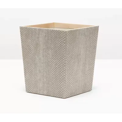 Goa Sand Wastebasket Rectangular: 8"L x 10"W x 11"H