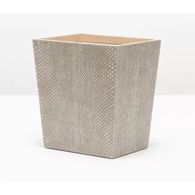Goa Sand Wastebasket Square: 9"L x 9"W x 11"H
