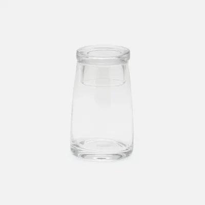 Hawley Clear Carafe Hand Blown Glass