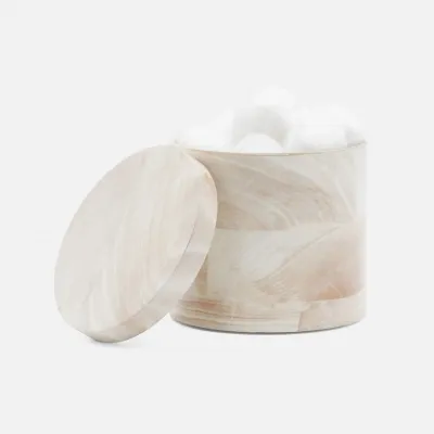 Palermo Ii Natural Bath Canister 4.5"D x 4.5"H