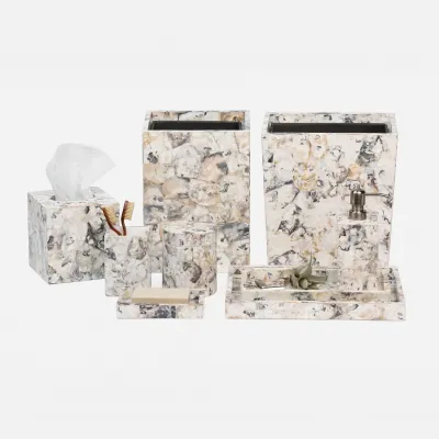 Tramore Natural Laminated Oyster Bath Accessories