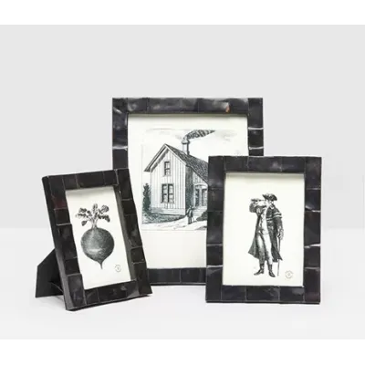 Lesina Black Pen Shell Picture Frames