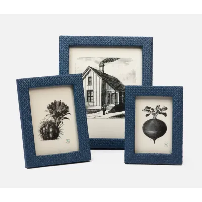 Uvita Navy Pandan Picture Frames