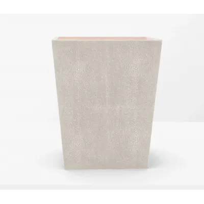 Crosby Sand Rec. Wastebasket Rectangular: 11.5"L x 9.5"W x 14"H