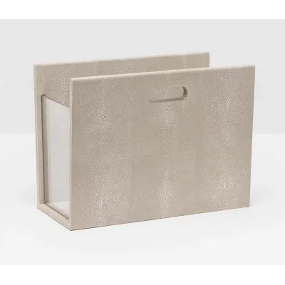 Turin Sand Magazine Holder 16"L x 8"W x 12"H
