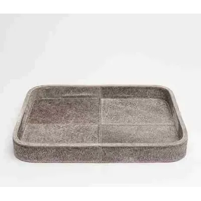 Browmley Gray Tray Rr Hair-On-Hide