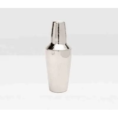 Winsford Shiny Nickel, Cocktail Shaker, Etched Metal