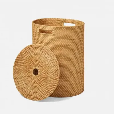 Nema Natural Hamper Rattan