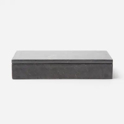 Bellac Molten Gray Accent Box Large Marble