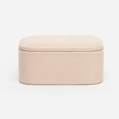 Dozza Dusty Rose Accent Box Small Full-Grain Leather Pack/2