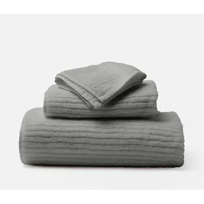 Venice Gray Bath Towels