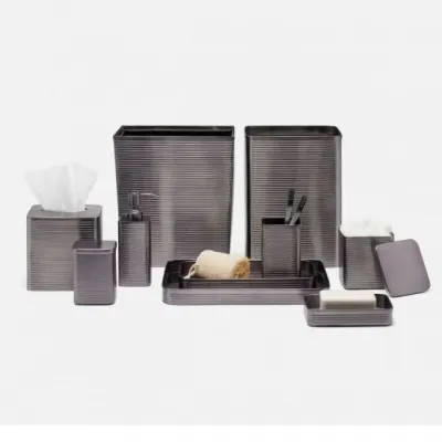 Adelaide Pewter Bath Accessories
