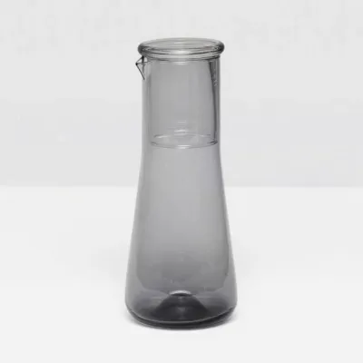 Salfordsmoke Round Carafe Handblown Glass