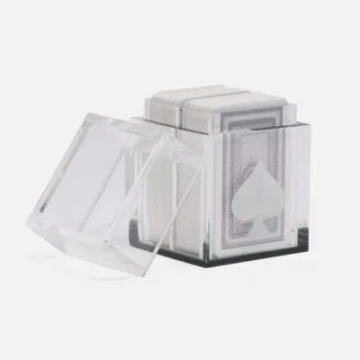 Soma Clear/Green Card Box Pack of 2