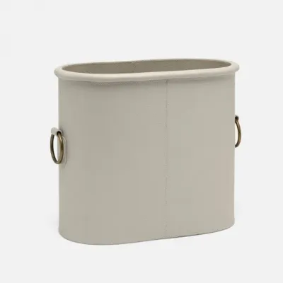 Ogden Light Gray Magazine Holder 14"L x 8"W x 12"H