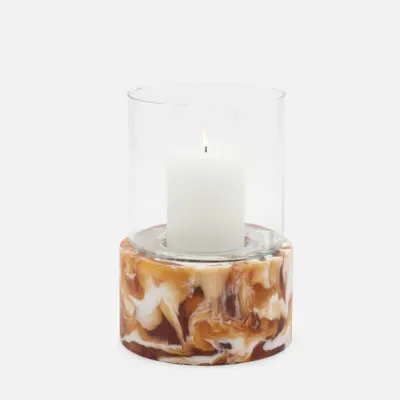 Milo Amber Swirled Hurricane Pack of 2