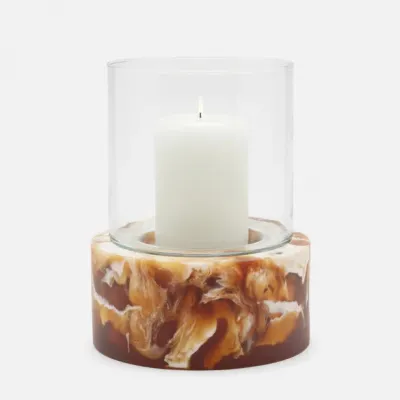 Milo Amber Swirled Hurricane Pack of 2