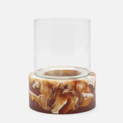 Milo Amber Swirled Hurricane Pack of 2