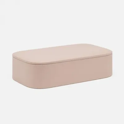 Dozza Dusty Rose Accent Box Xlarge Full-Grain Leather Pack/2